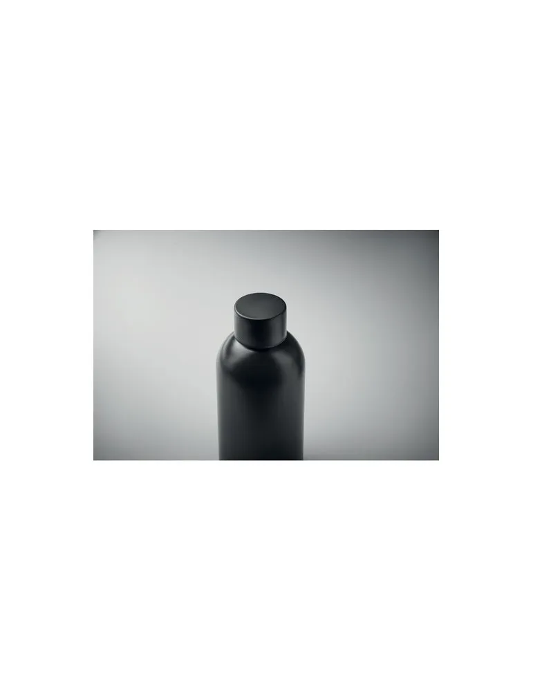 Bouteille simple paroi publicitaire 500 ml ATHENA MID Matières : PET recyclé Couleurs : pierre objet publicitaire robuste