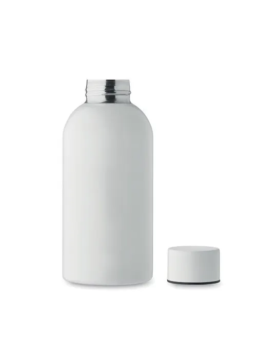 Bouteille simple paroi publicitaire 500 ml ATHENA MID Matières : PET recyclé Couleurs : noir personnalisable avec votre logo