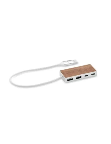 Hub USB 4 ports 27,5 cm UBAH