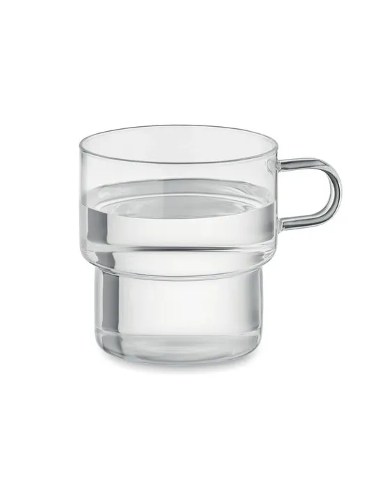 Tasse en verre publicitaire 300 ml BOROMUG Matières : métal Couleurs : jaune livraison express 24h 48h