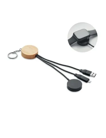 Porte-clés publicitaire 4 en 1 60W BULE Matières : métal Couleurs : noir