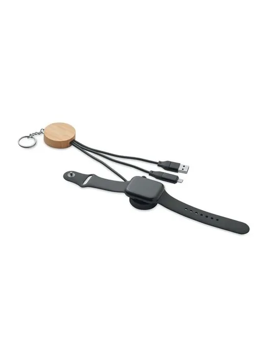 Porte-clés publicitaire 4 en 1 60W BULE Matières : métal Couleurs : noir impression haute définition