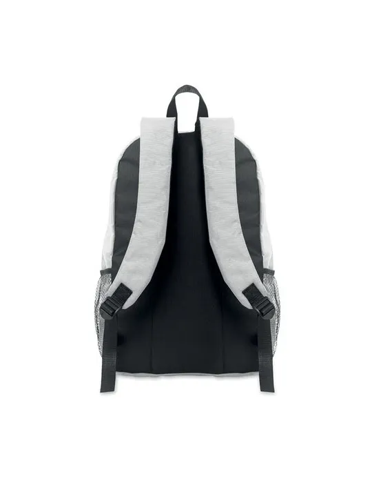 Sac à dos publicitaire en polyester 600D RPET HIGE Matières : papier Couleurs : multicolore objet promotionnel éco-responsable