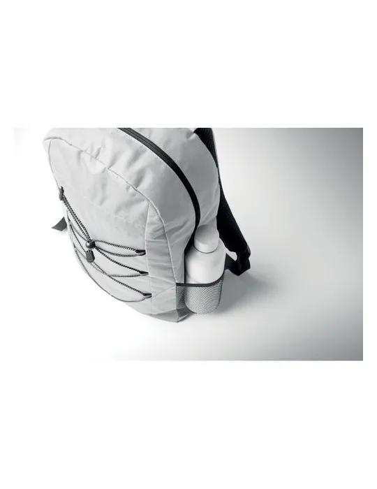 Sac à dos publicitaire en polyester 600D RPET HIGE Matières : papier Couleurs : multicolore cadeau entreprise pas cher