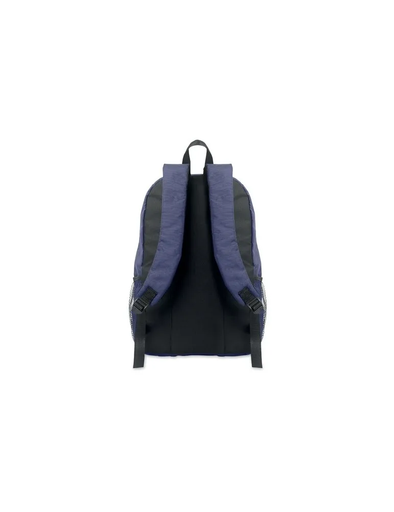 Sac à dos publicitaire en polyester 600D RPET HIGE Matières : papier Couleurs : multicolore livraison express 24h 48h