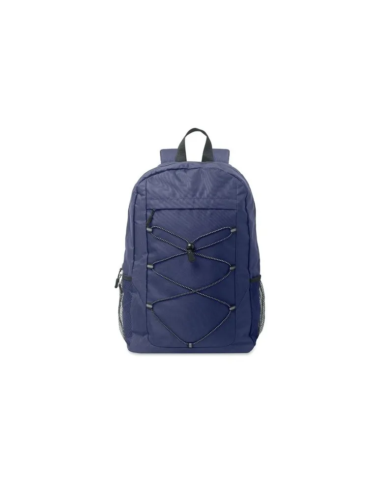 Sac à dos publicitaire en polyester 600D RPET HIGE Matières : papier Couleurs : multicolore objet promo petit budget