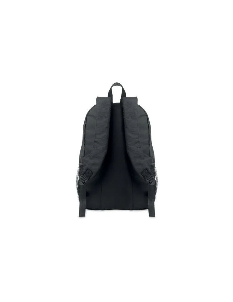 Sac à dos publicitaire en polyester 600D RPET HIGE Matières : verre Couleurs : transparent cadeau collaborateur premium