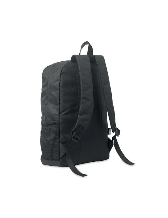 Sac à dos publicitaire en polyester 600D RPET HIGE Matières : verre Couleurs : transparent impression logo haute qualité