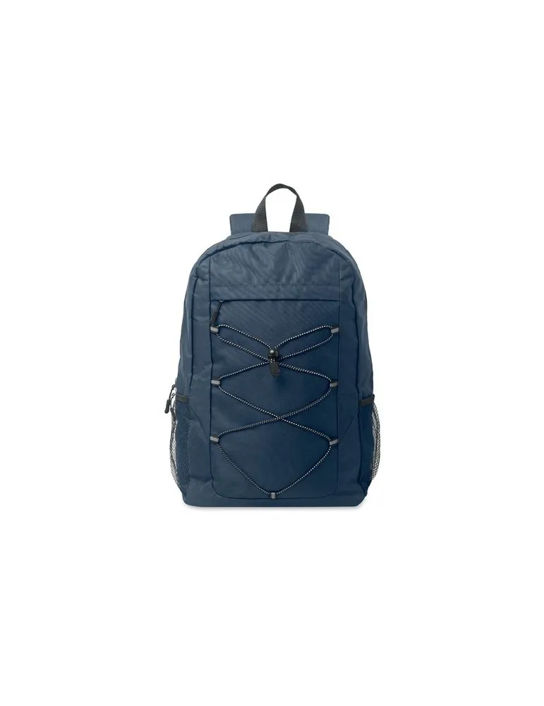 Sac à dos publicitaire en polyester 600D RPET HIGE Matières : verre Couleurs : transparent goodies entreprise design