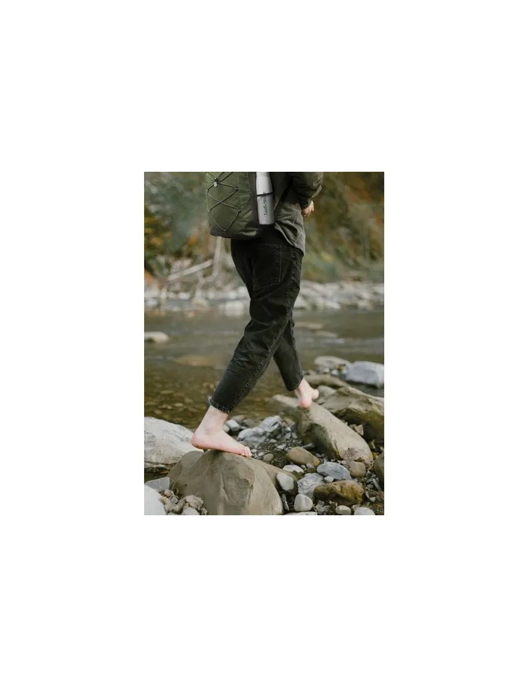 Sac à dos publicitaire en polyester 600D RPET HIGE Matières : bois Couleurs : noir accessoire événementiel unique