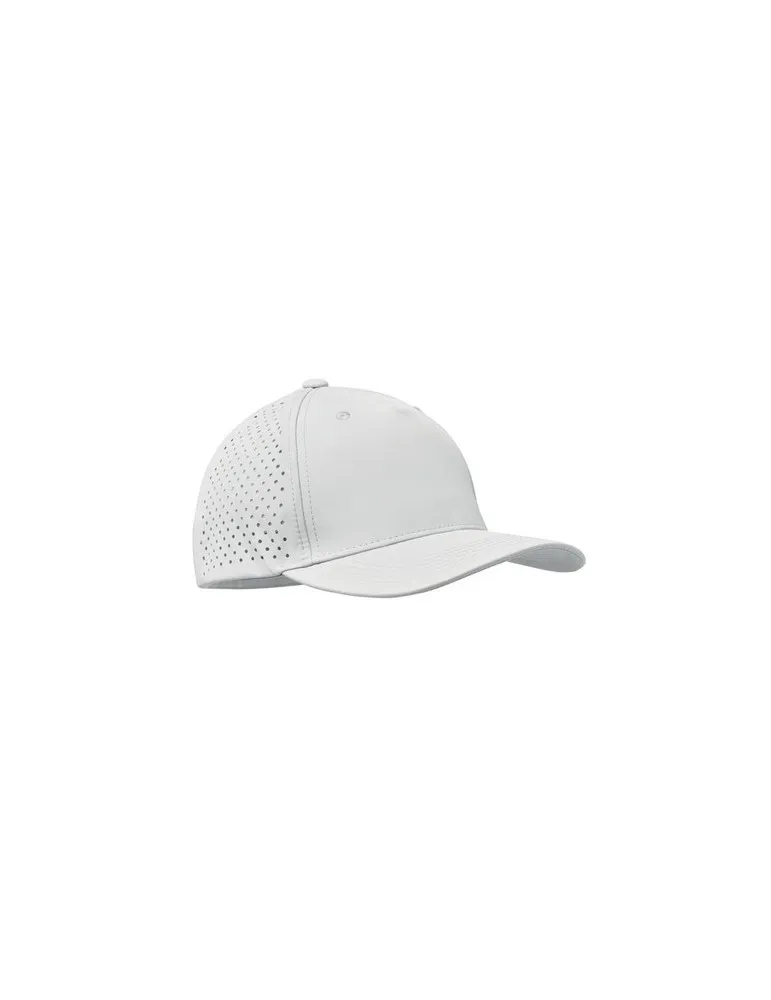 Casquette baseball à 5 pans personnalisée - CAPO Couleurs : noir
