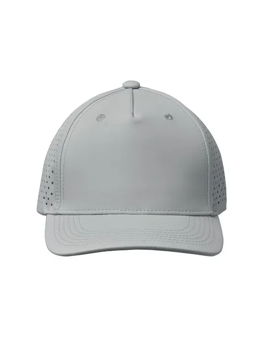 Casquette baseball à 5 pans personnalisée - CAPO Matières : plastique Couleurs : noir personnalisation rapide en France