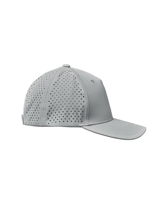Casquette baseball à 5 pans personnalisée - CAPO Matières : plastique Couleurs : noir impression logo haute qualité