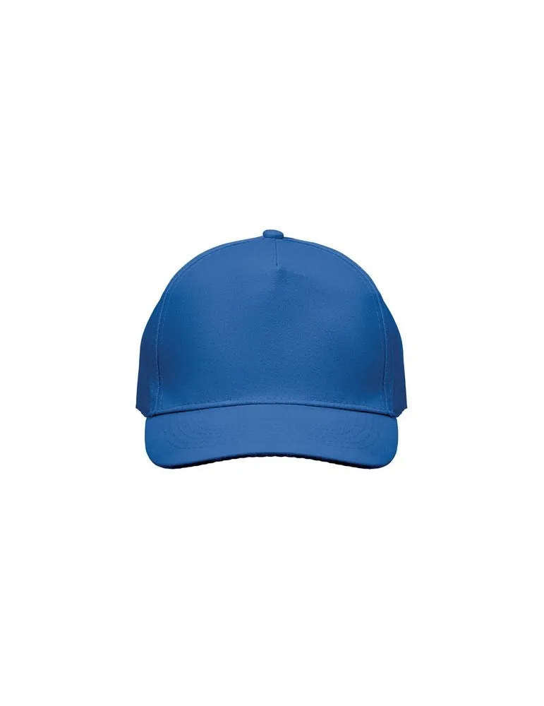 Casquette à 5 pans personnalisée SUNNY Matières : plastique Couleurs : noir objet publicitaire robuste