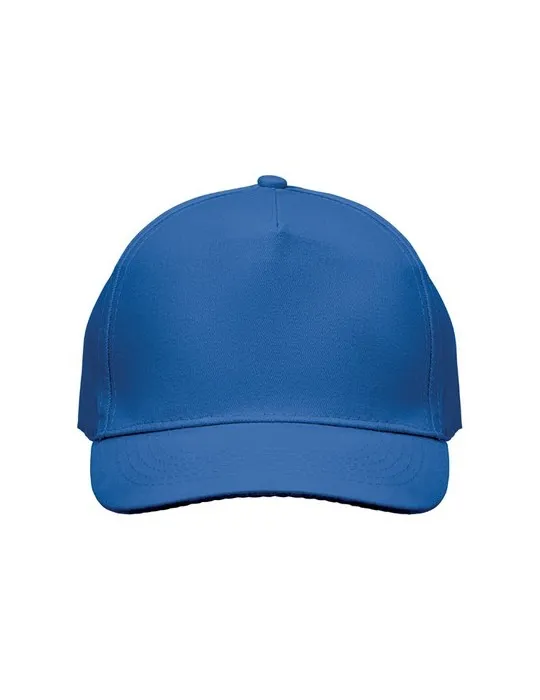 Casquette à 5 pans personnalisée SUNNY Matières : plastique Couleurs : noir objet publicitaire robuste