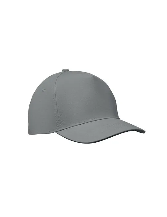 Casquette à 5 pans personnalisée SUNNY Matières : plastique Couleurs : blanc marquage laser ultra précis