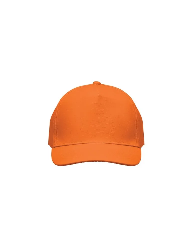 Casquette à 5 pans personnalisée SUNNY Matières : plastique Couleurs : noir personnalisable avec votre logo