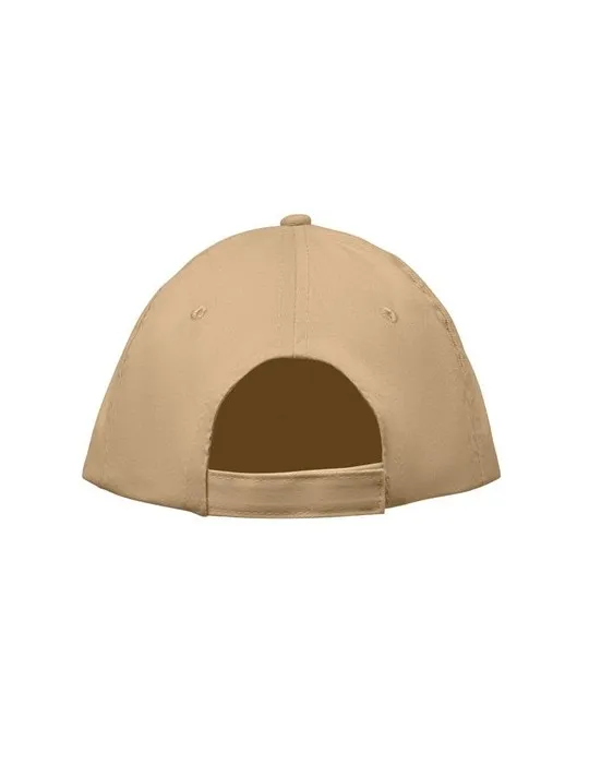 Casquette à 5 pans personnalisée SUNNY Matières : plastique Couleurs : blanc cadeau client original