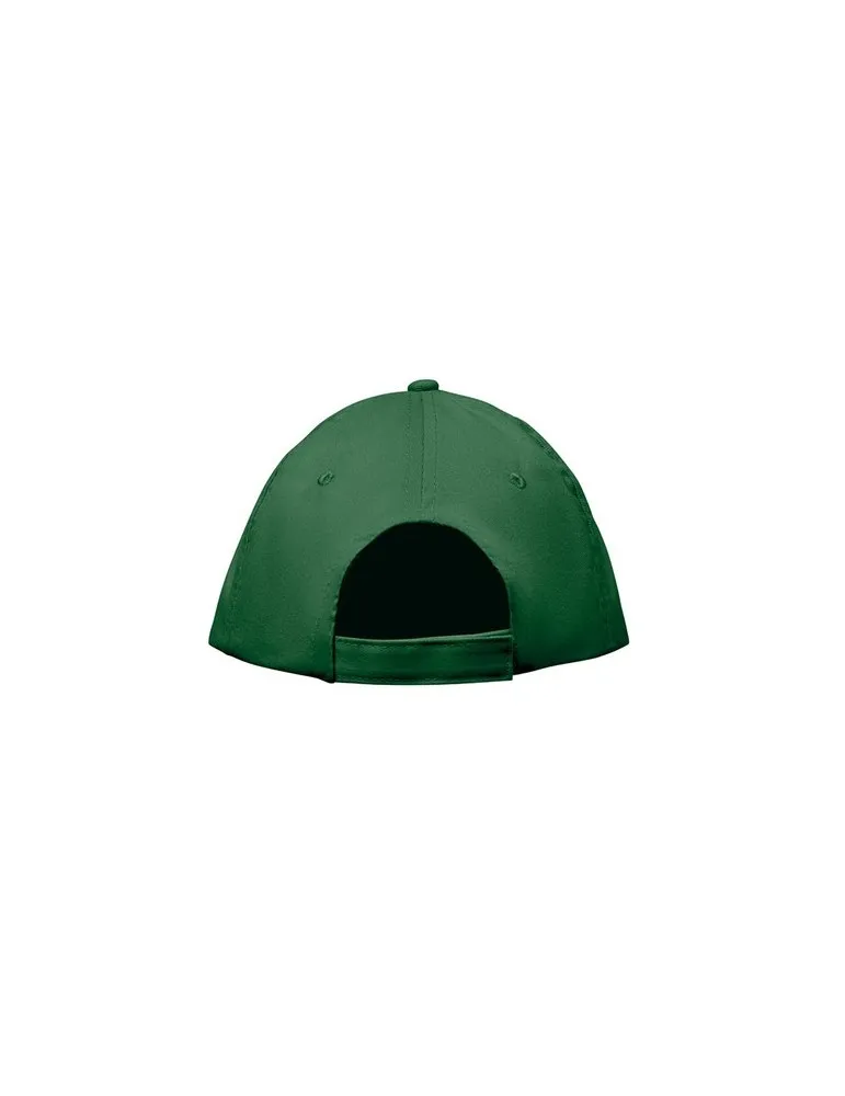 Casquette à 5 pans personnalisée SUNNY Matières : plastique Couleurs : blanc objet promotionnel éco-responsable
