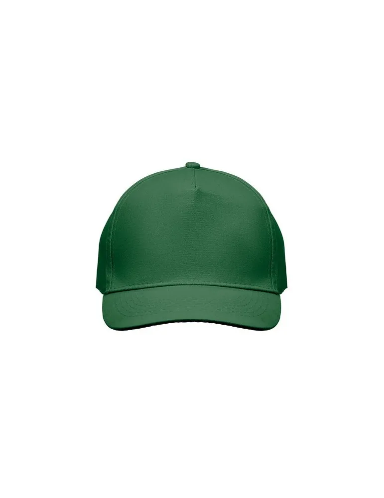 Casquette à 5 pans personnalisée SUNNY Matières : plastique Couleurs : blanc objet promo petit budget