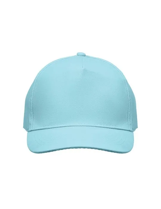 Casquette à 5 pans personnalisée SUNNY Matières : plastique Couleurs : blanc goodies publicitaire durable