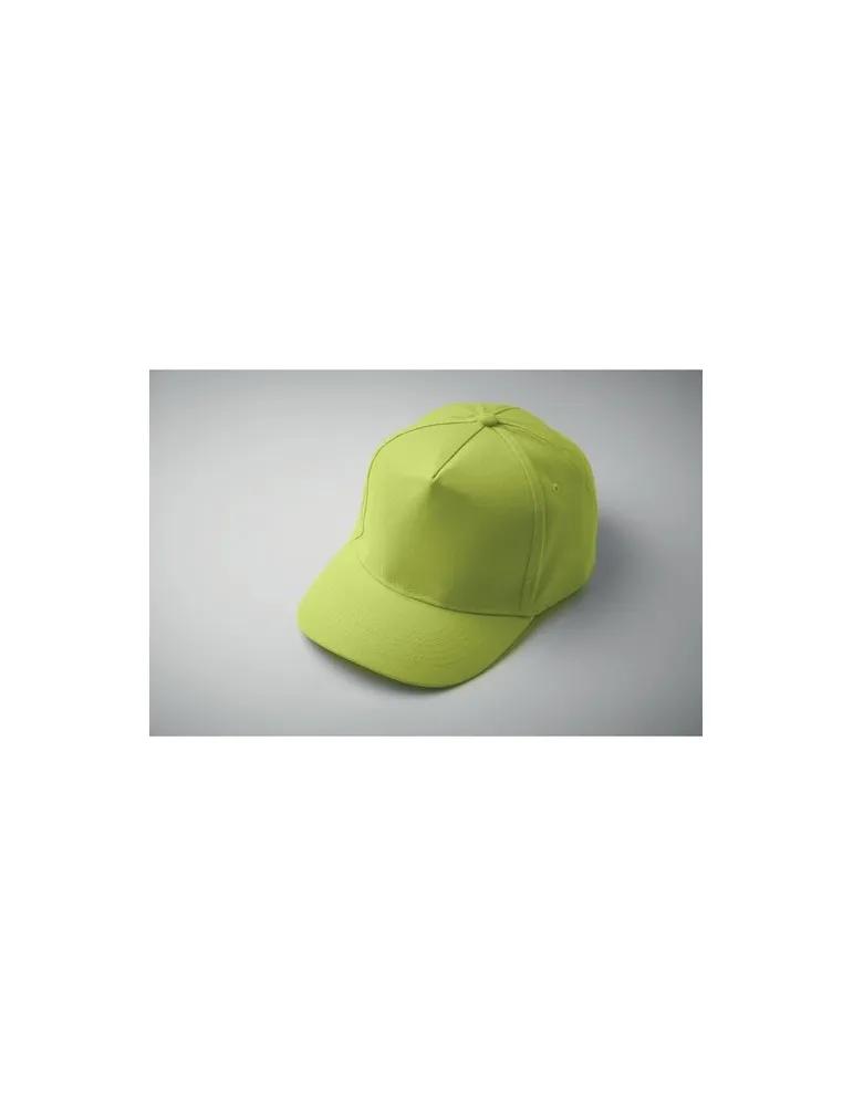 Casquette à 5 pans personnalisée SUNNY Matières : plastique Couleurs : blanc personnalisable avec votre logo