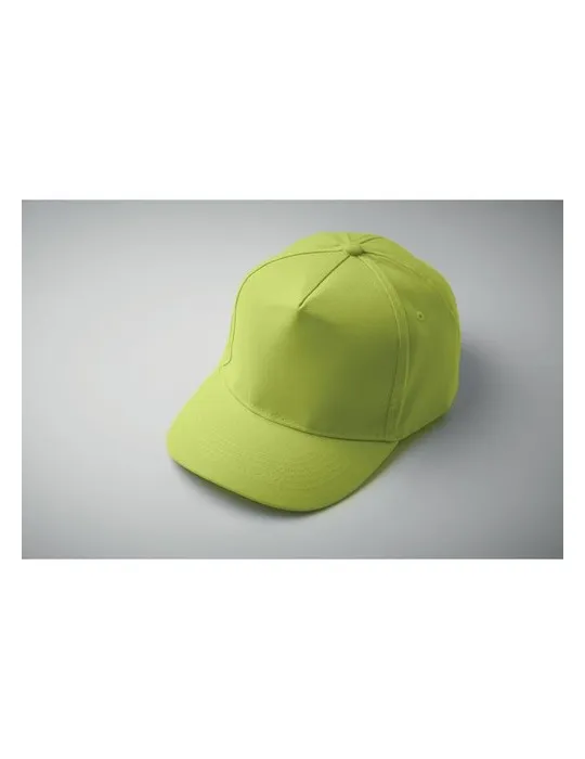 Casquette à 5 pans personnalisée SUNNY Matières : plastique Couleurs : blanc personnalisable avec votre logo
