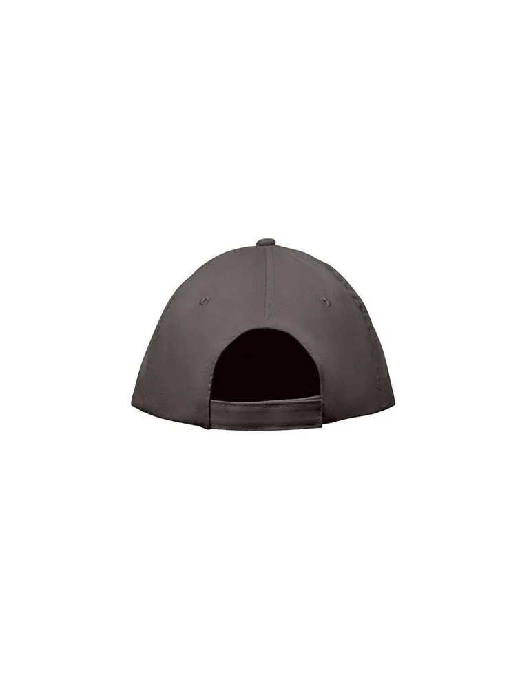 Casquette à 5 pans personnalisée SUNNY Matières : plastique Couleurs : noir livraison express 24h 48h