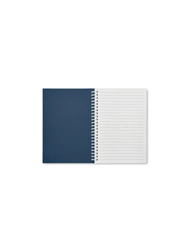 Cahier A5 en carton recyclé personnalisé - RECARNOTE Couleurs : blanc impression logo haute qualité