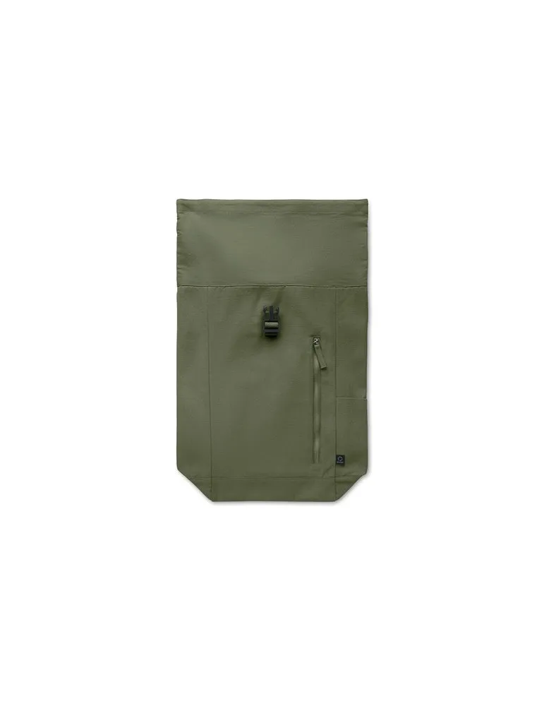 Sac à dos enroulable personnalisé 390 gr/m² KAMET Couleurs : blanc cadeau affaires élégant