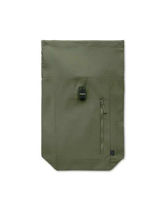 Sac à dos enroulable personnalisé 390 gr/m² KAMET Couleurs : blanc cadeau affaires élégant