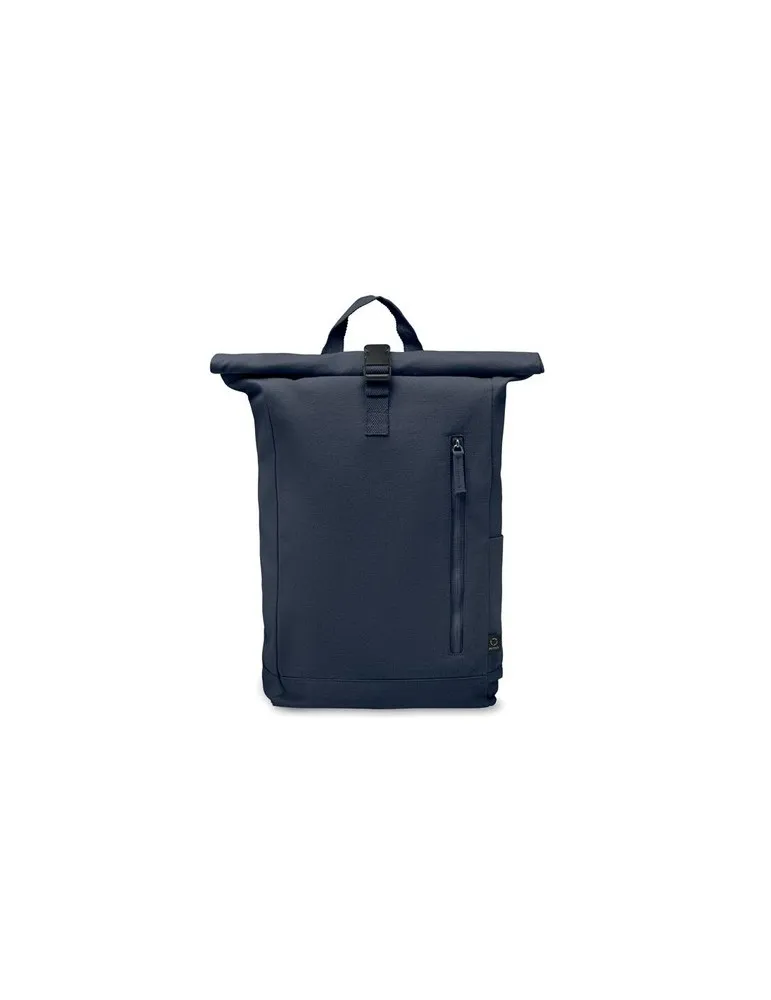 Sac à dos enroulable personnalisé 390 gr/m² KAMET Couleurs : blanc givré cadeau client original