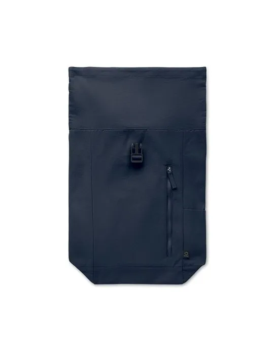 Sac à dos enroulable personnalisé 390 gr/m² KAMET Couleurs : blanc givré marquage couleur éclatante