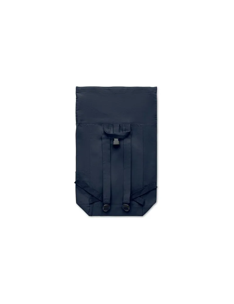 Sac à dos enroulable personnalisé 390 gr/m² KAMET Couleurs : blanc givré impression haute définition