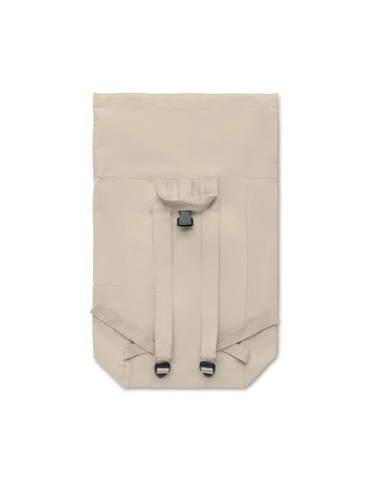 Sac à dos enroulable personnalisé 390 gr/m² KAMET Matières : bois goodies publicitaire durable