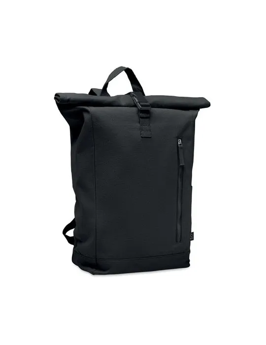 Sac à dos enroulable personnalisé 390 gr/m² KAMET Matières : bois impression haute définition