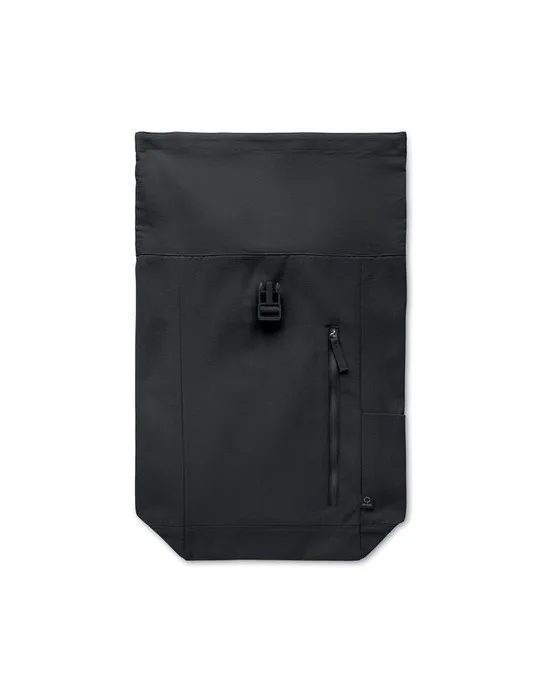 Sac à dos enroulable personnalisé 390 gr/m² KAMET Matières : bois objet promo petit budget