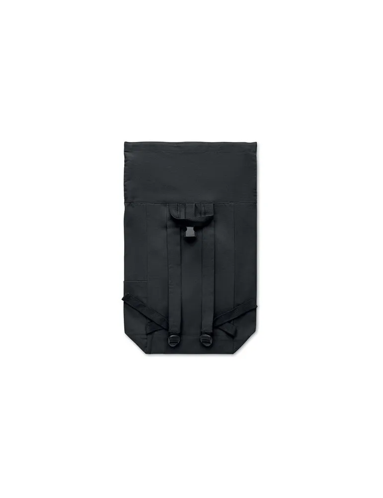 Sac à dos enroulable personnalisé 390 gr/m² KAMET Matières : bois goodies publicitaire événementiel