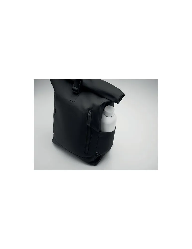 Sac à dos enroulable personnalisé 390 gr/m² KAMET Matières : bois livraison express 24h 48h