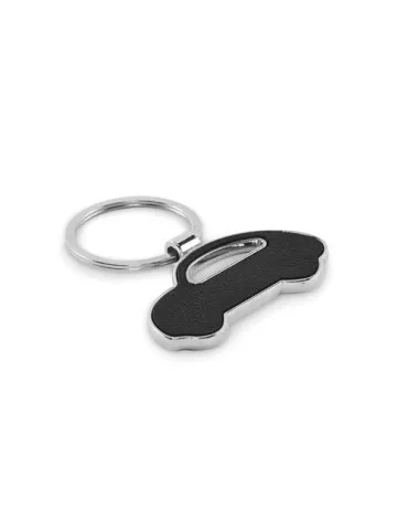 Porte-clés en forme de voiture personnalisé LAR Matières : bois 2