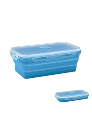 Lunchbox pliable écologique en silicone KOLAPSO Matières : bois