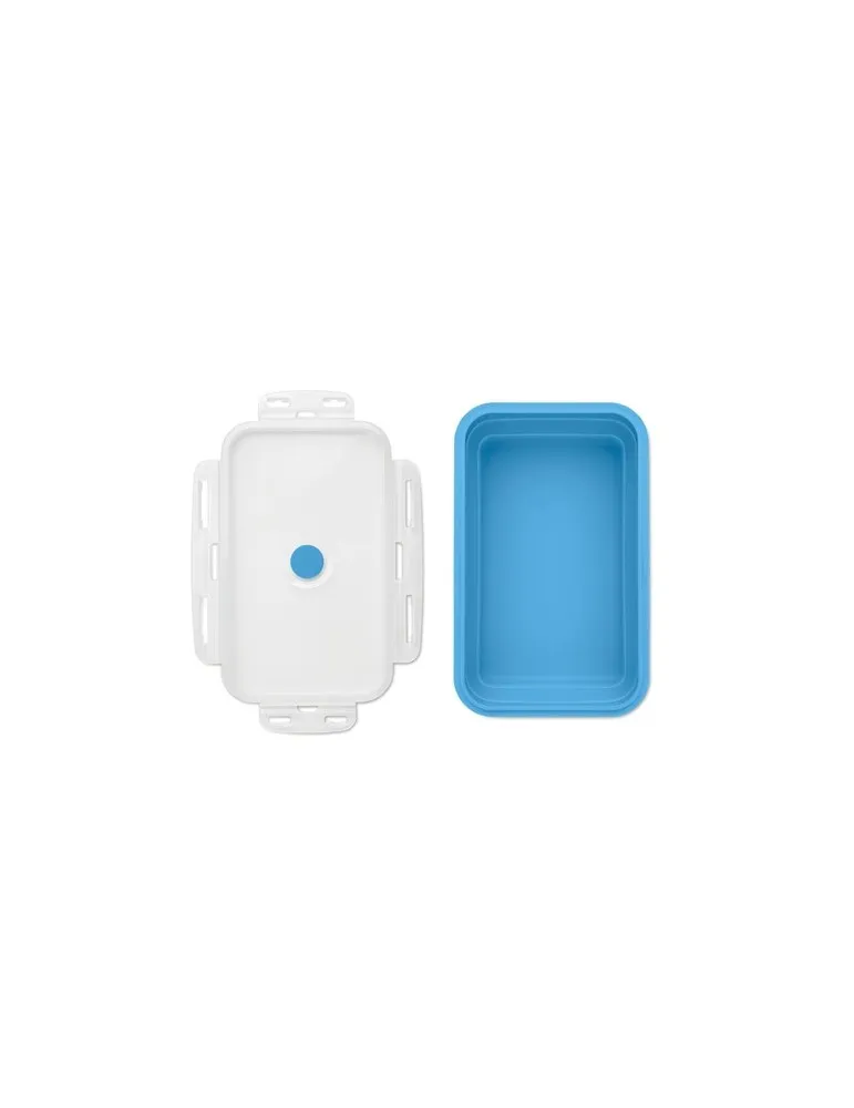 Lunchbox pliable écologique en silicone KOLAPSO Matières : bois goodies publicitaire événementiel