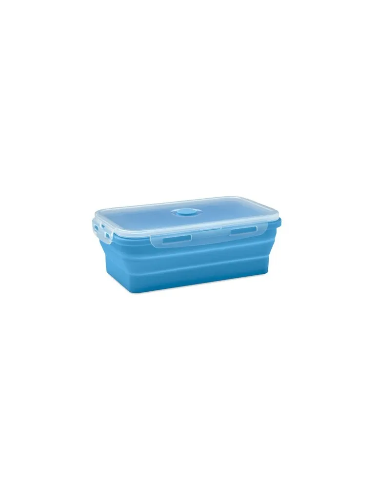 Lunchbox pliable écologique en silicone KOLAPSO Matières : bois cadeau collaborateur premium