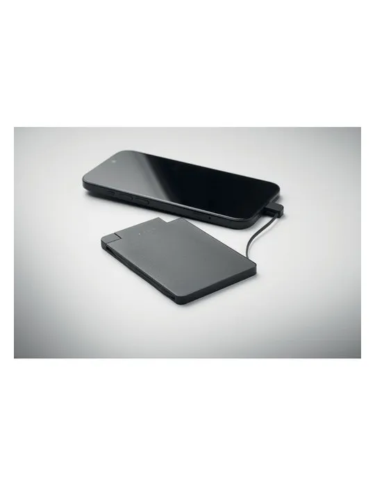 Powerbank magnétique écologique 2500 mAh SLIMPO Matières : bois livraison express 24h 48h