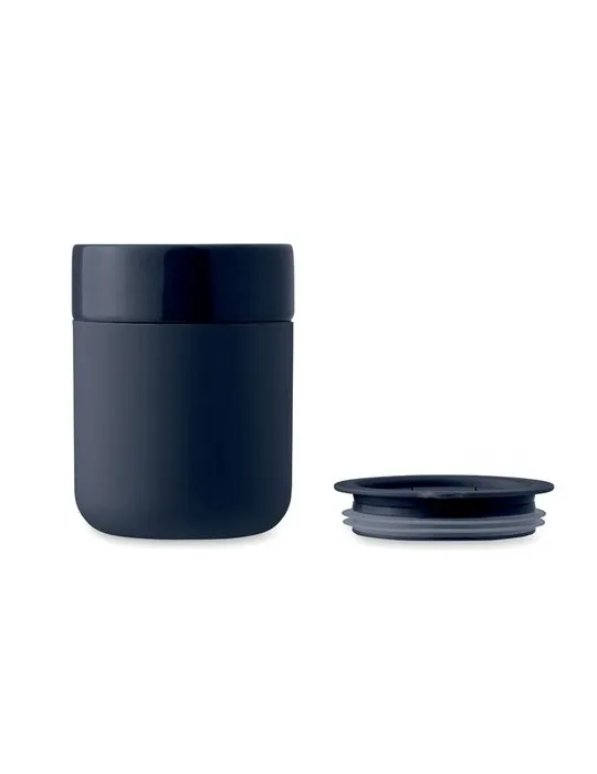 Gobelet en céramique personnalisé 330 ml QERAM Matières : bois objet promo petit budget