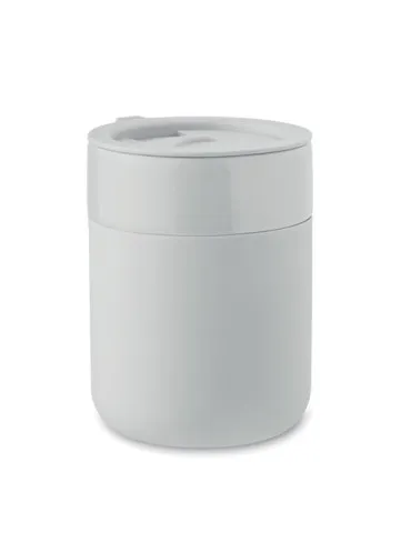 Gobelet en céramique personnalisé 330 ml QERAM Matières : bois 2