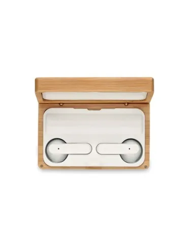 Écouteurs TWS écologiques dans un étui OREBAM Matières : bois 2