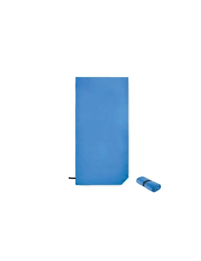 Serviette microfibre double face publicitaire écologique WAXOFF Matières : bois personnalisable avec votre logo