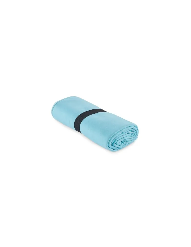 Serviette microfibre double face publicitaire écologique WAXOFF Matières : bois impression haute définition