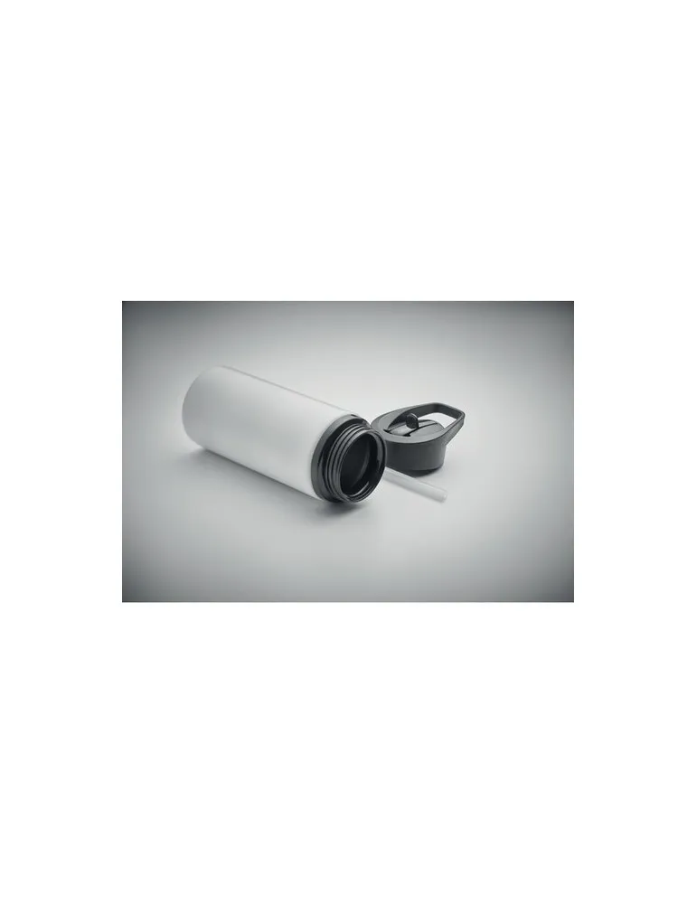 Bouteille simple paroi publicitaire 500 ml SPOT Matières : plastique Couleurs : bleu nuit marquage couleur éclatante